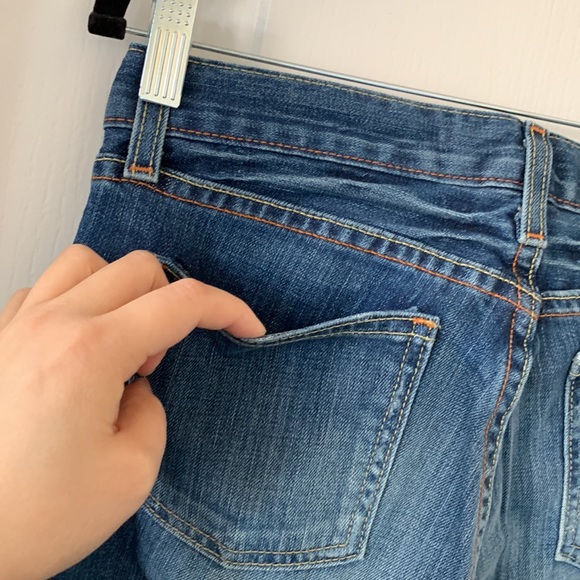 GAP Ultra Low Rise Bootcut Jeans Size 4 Ankle - Picture 12 of 15